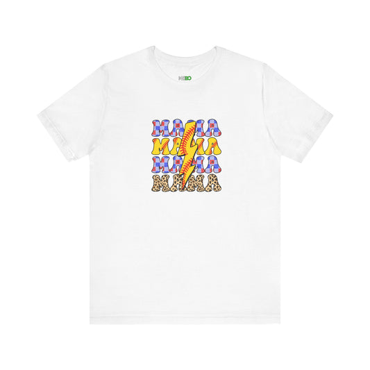 Retro Colorful Women's Graphic Tee - Perfect for Moms