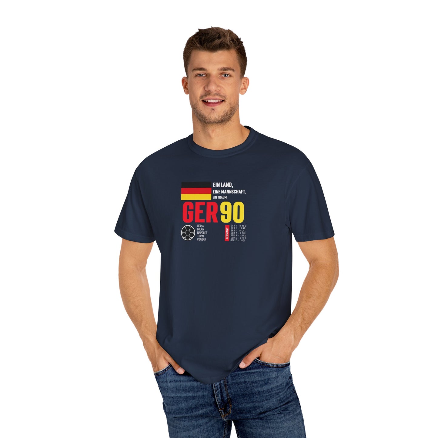 Unisex T-Shirt Vintage German Soccer for Fans