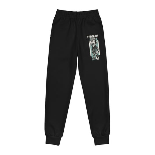 Kids Football Jogger with Cartoon Design – Fun & Comfortable Sports Pants
