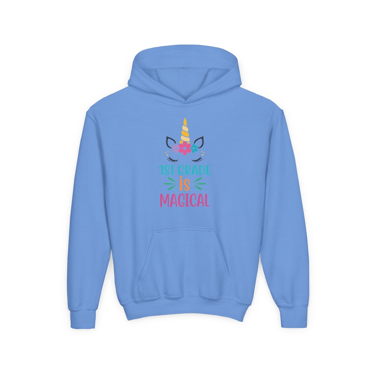 Magical Unicorn 1st Grade Youth Hoodie