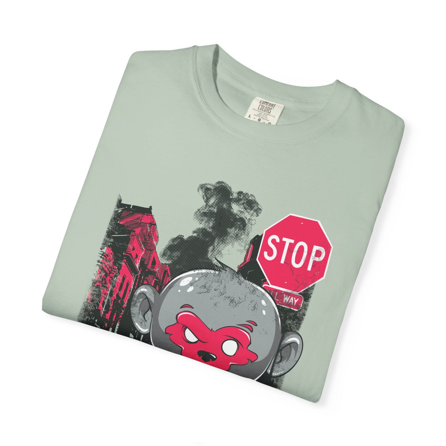 Unisex Street Style Graphic Tee - 'Beware the Bad Monkey'