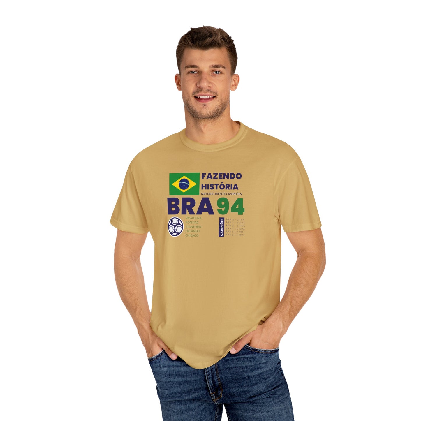 Vintage Brazil 94 Unisex T-Shirt Soccer Fans