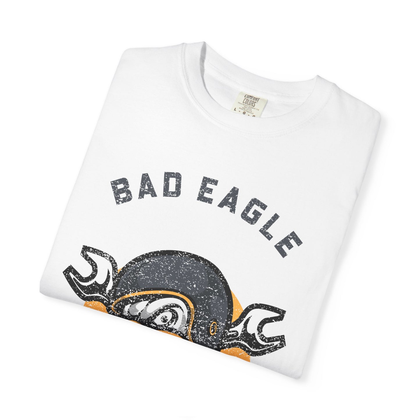 Men T-Shirt Vintage Bad Eagle Design