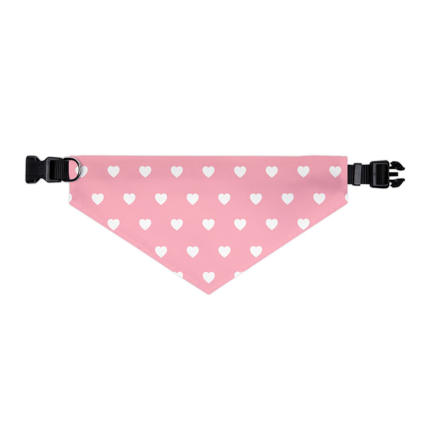 Love Heart Pattern Pet Bandana Collar for Dogs