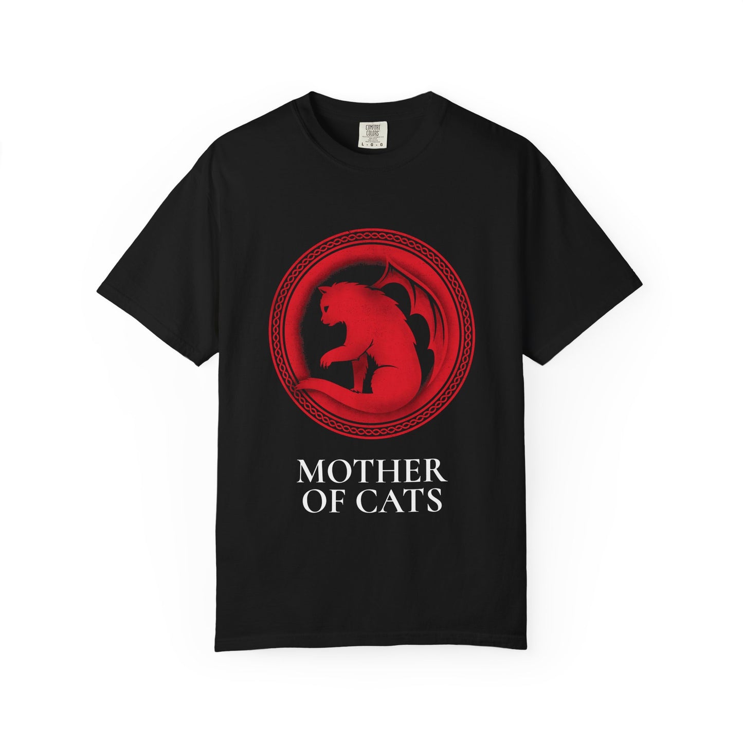 Mother of Cats Women Garment-Dyed T-Shirt