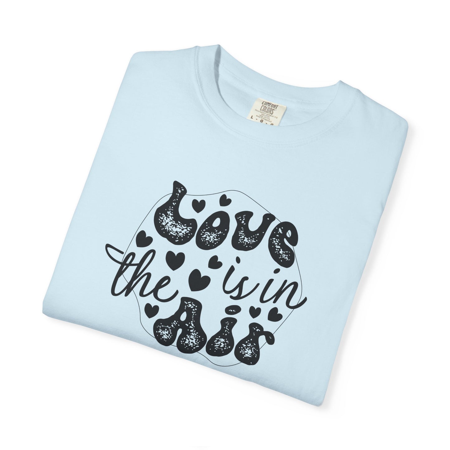 Women Graphic T-Shirt Love Is In The Air for Valentine's Day