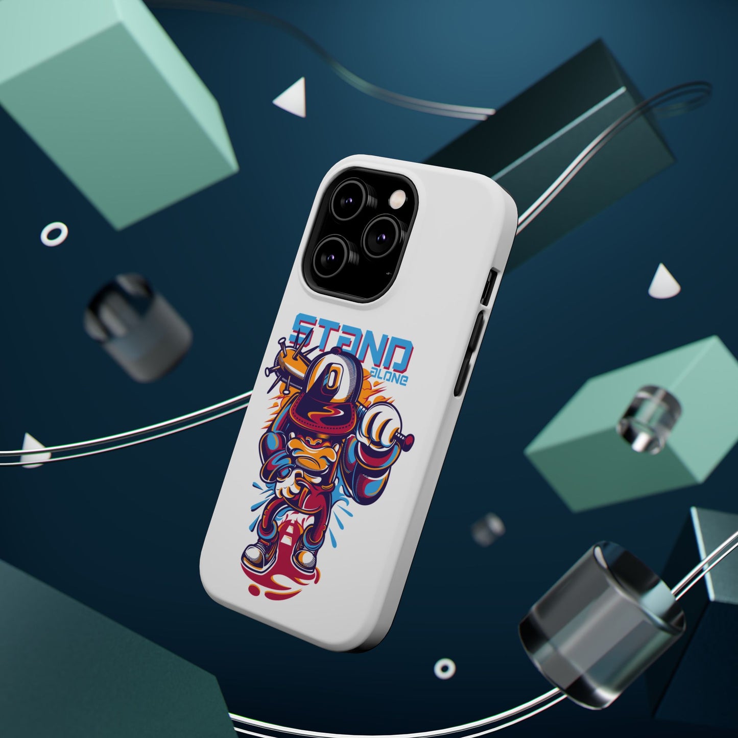 Magnetic Tough iPhone Case Stand Alone
