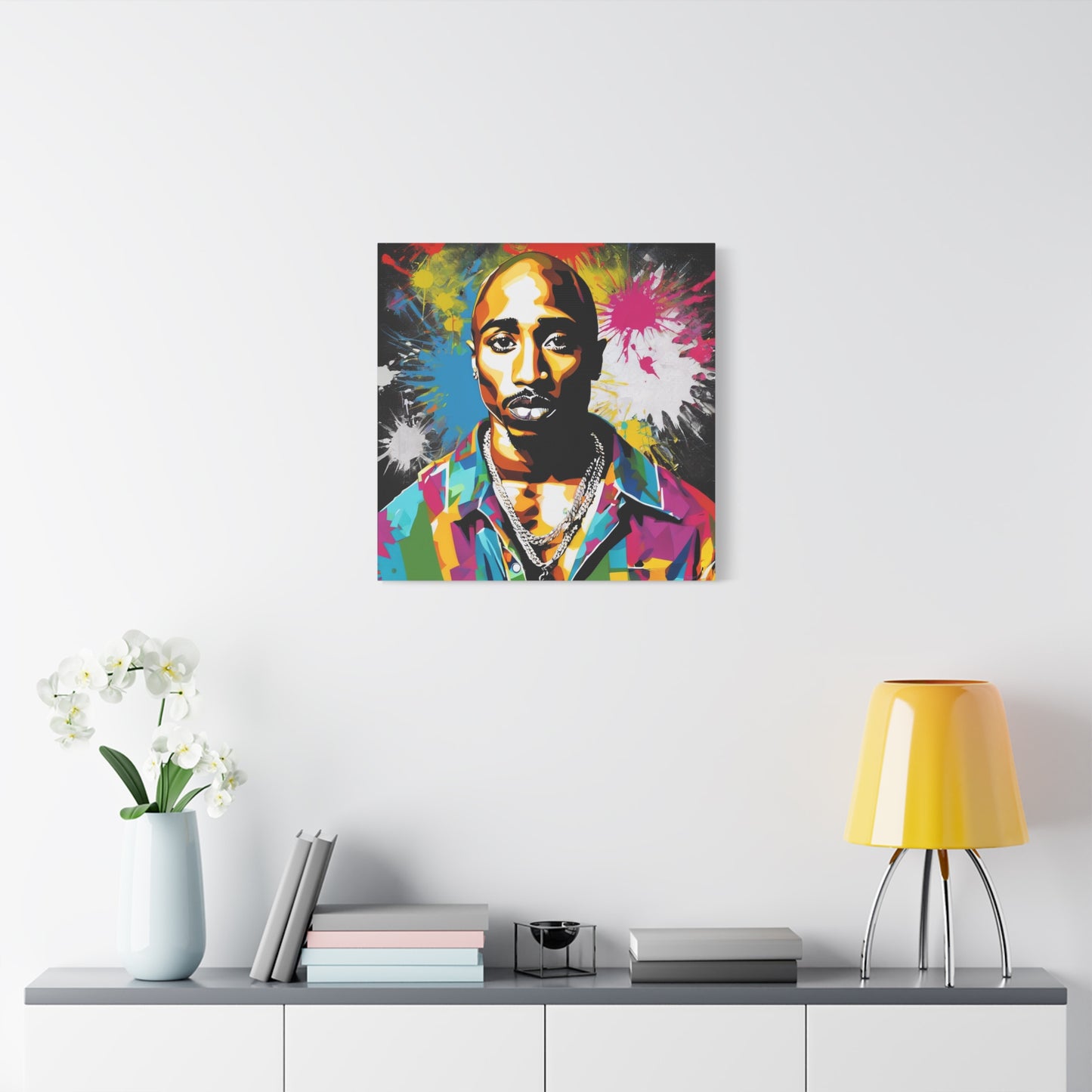 2Pac Matte Canvas, Stretched, 1.25"