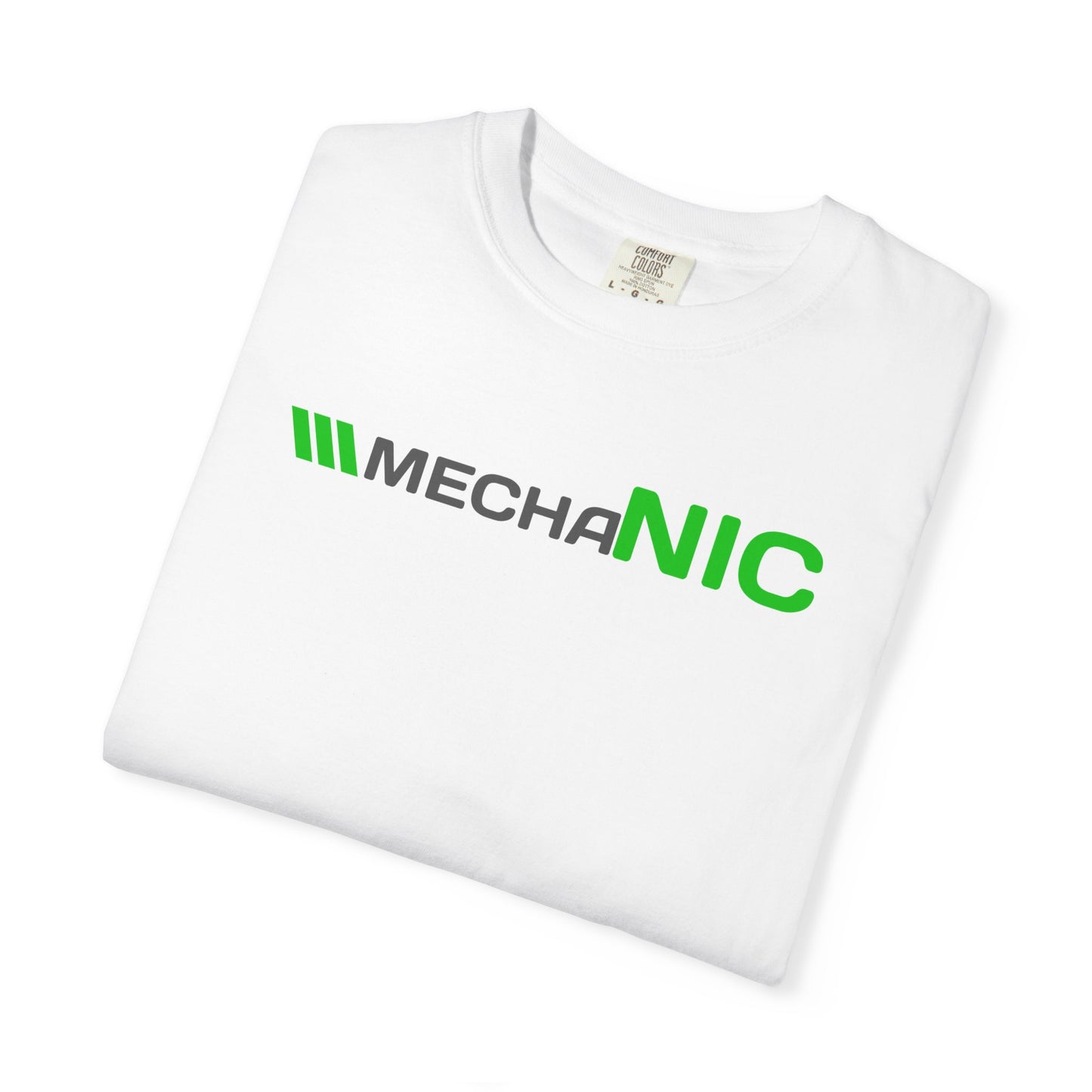 MechaNIC Unisex Garment-Dyed T-Shirt - Stylish Graphic Tee for Tech Enthusiasts