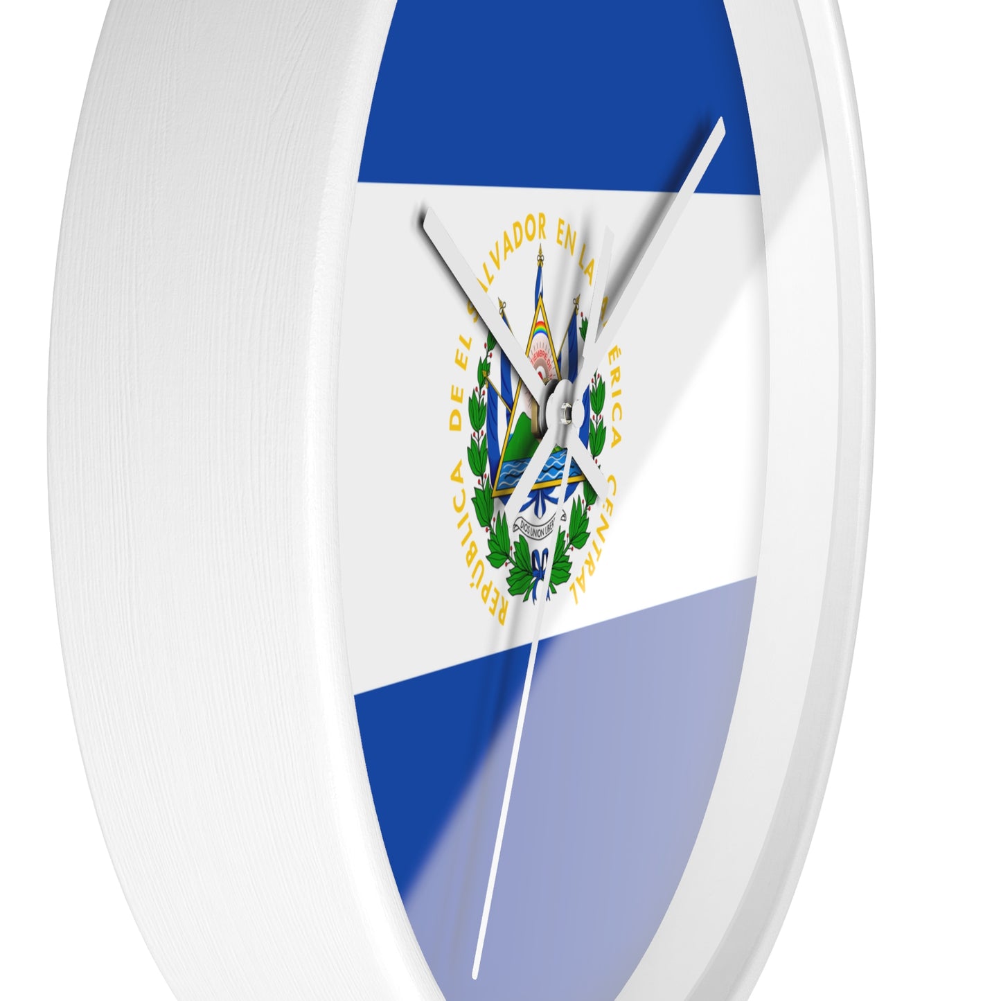 El Salvador Flag Wall Clock - Stylish Home Decor for Patriotism