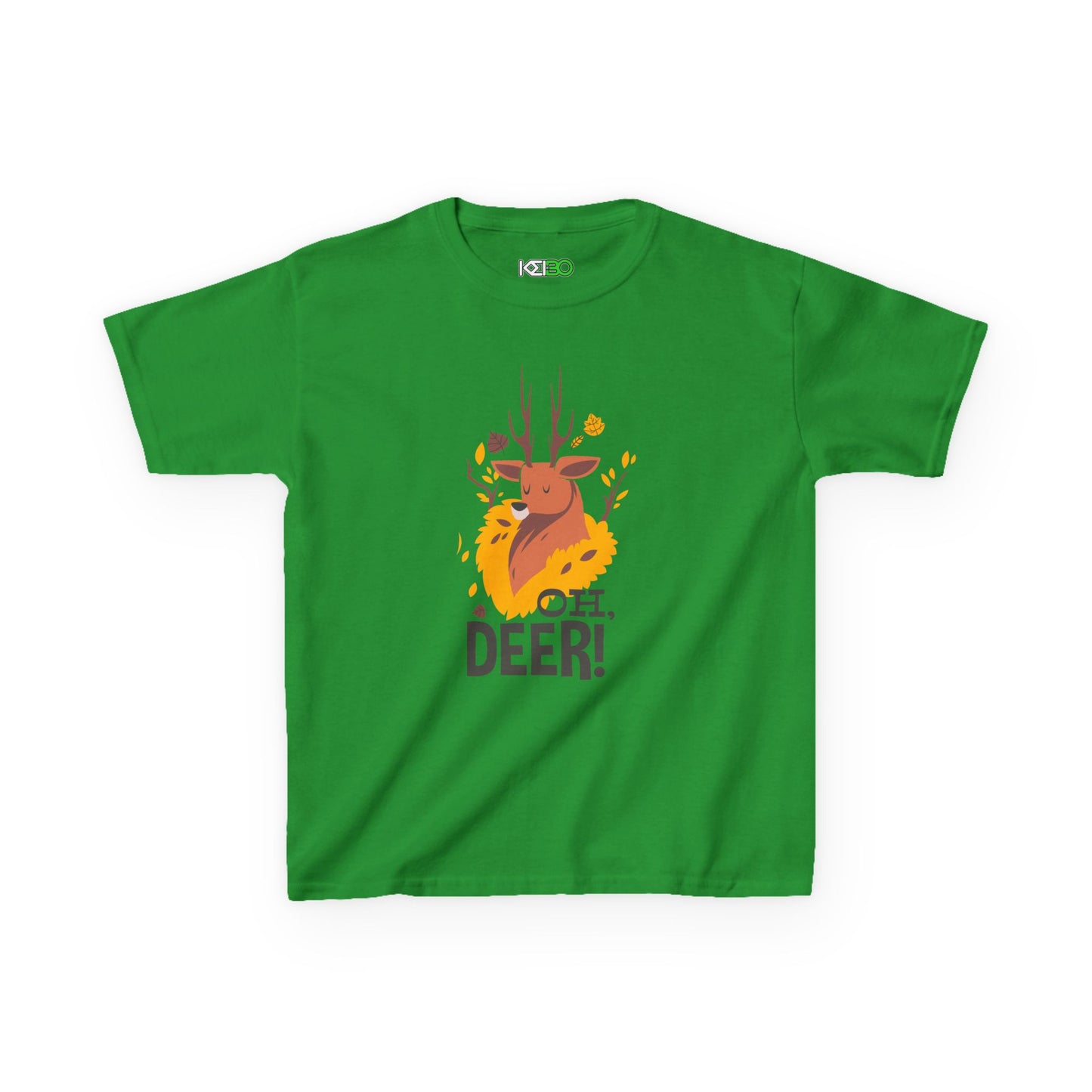 Kids Graphic T-shirt for Girls 'Oh, Deer!' - Fun Animal Lovers