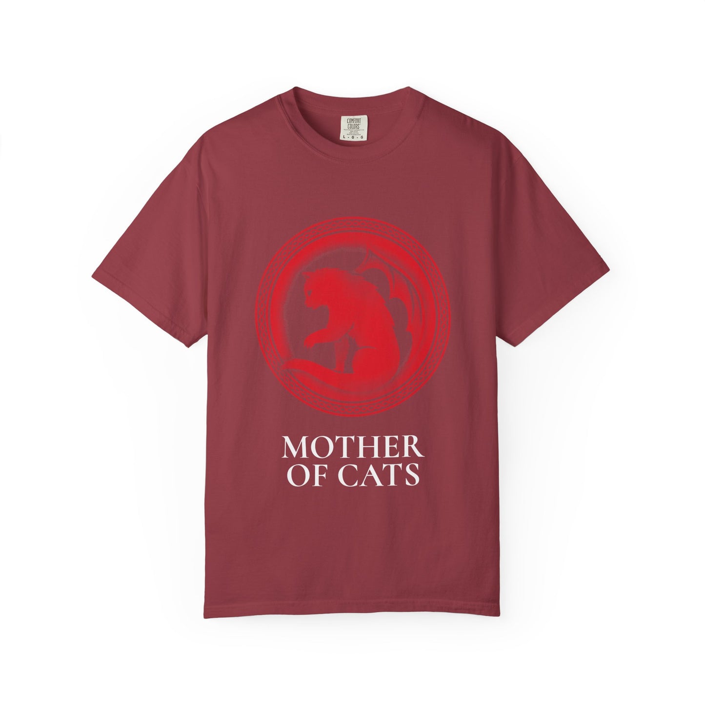 Mother of Cats Women Garment-Dyed T-Shirt