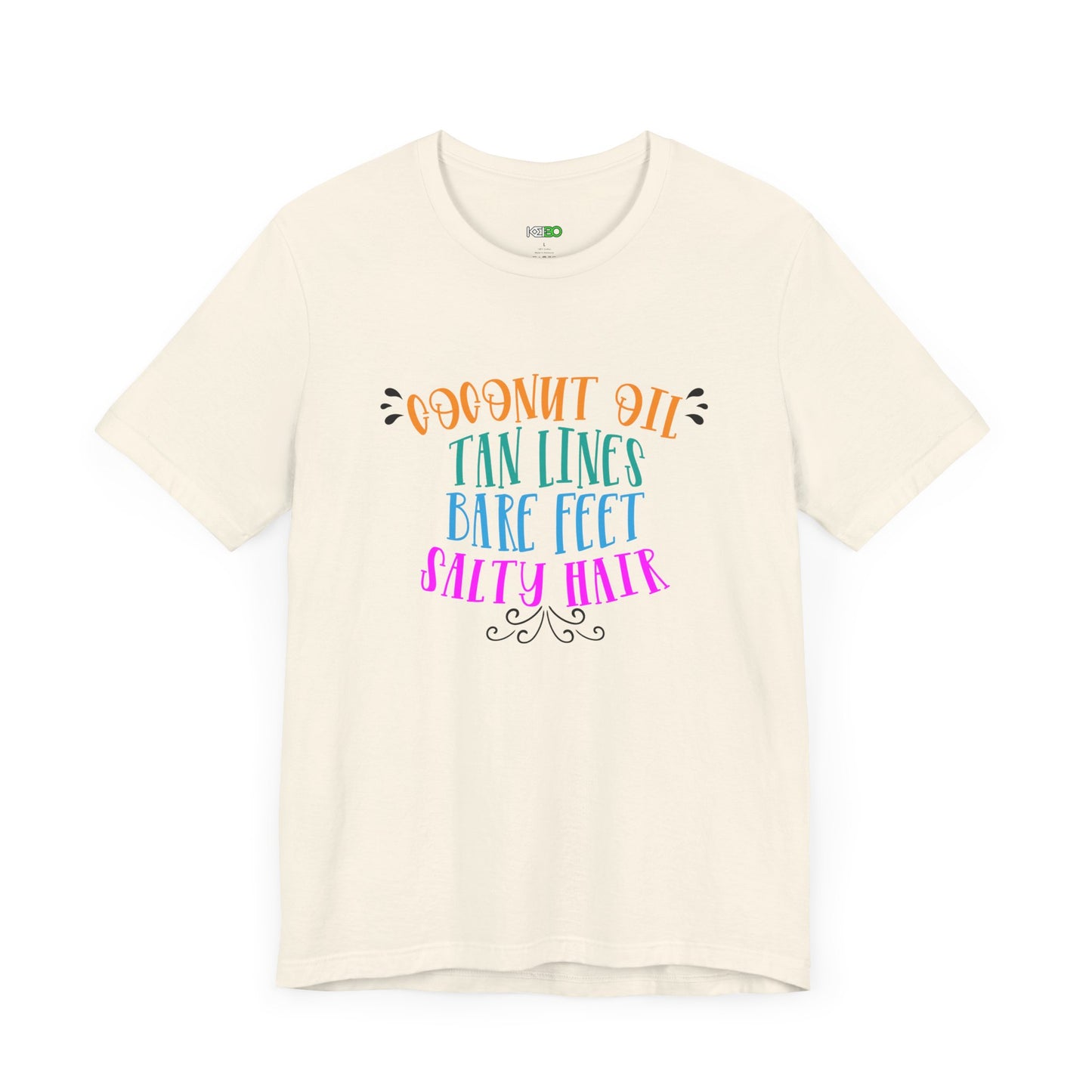 Coconut Die Summer Vibes Women's Tee – Trendy T-shirt for Tropical Beach Style