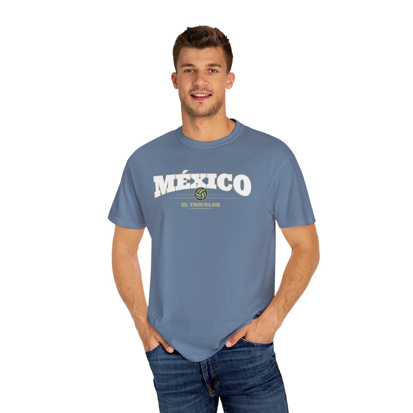 México El Tricolor Unisex T-Shirt Casual Summer Style