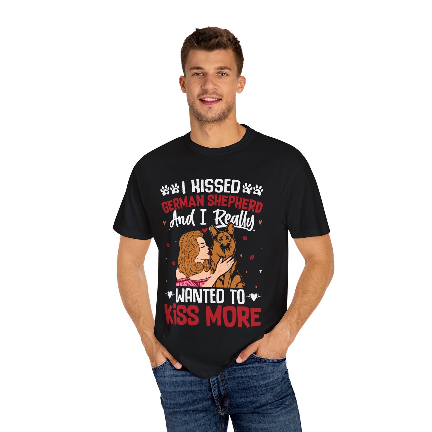Women's T-Shirt Design German Shepherd Lover Perfect for Dog Owners
