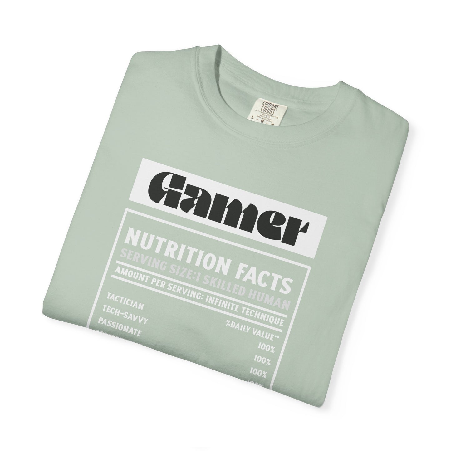 Gamer Nutrition Facts Unisex T-Shirt