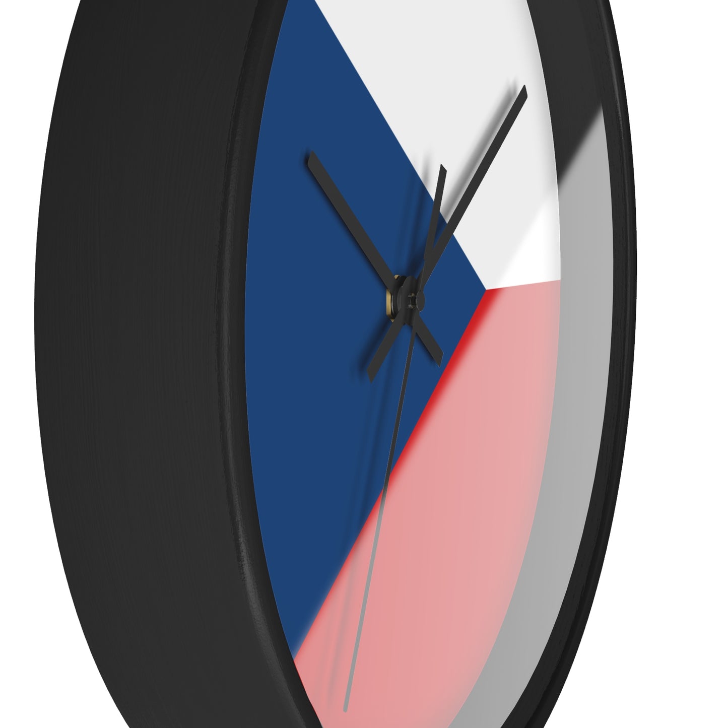 Czech Republic Flag Wall Clock - Stylish Home Decor for Proud Patrons
