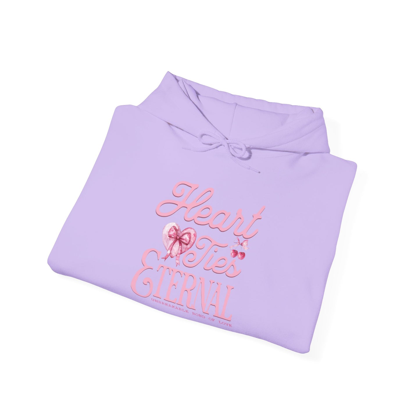 Women Love Vibes Hooded - "Heart Ties Eternal" Valentine's Day Vibes