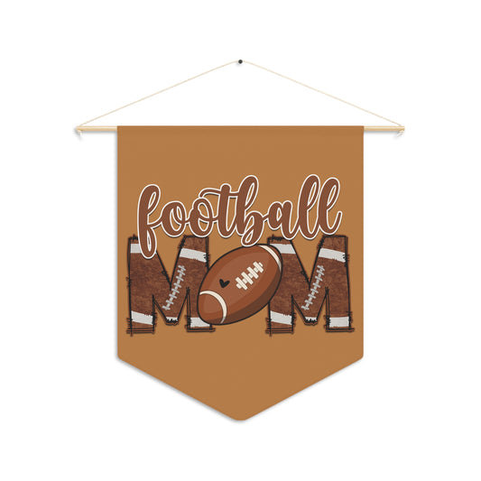 Football Mom Pennant Great for Game Day or Mother's Day