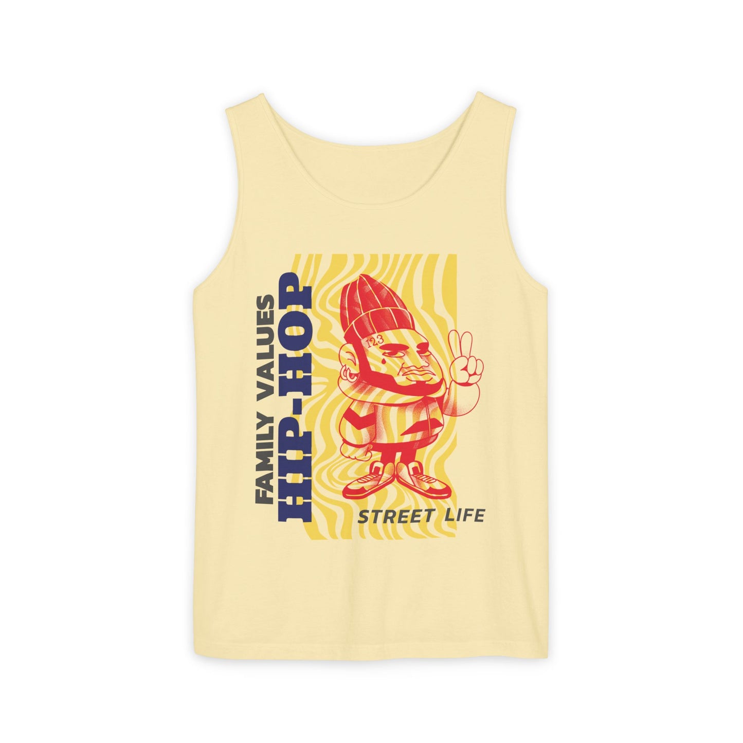 Men's Hip-Hop Vibes Tank Top Graphic Family Values