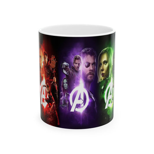 Avengers Ceramic Mug - Marvel Superhero Coffee Cup 11oz