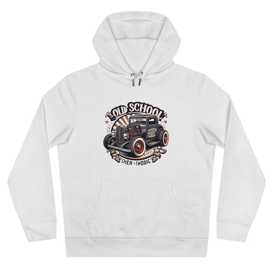 Old School King Hoodie – Vintage Style for Classic Car Enthusiasts