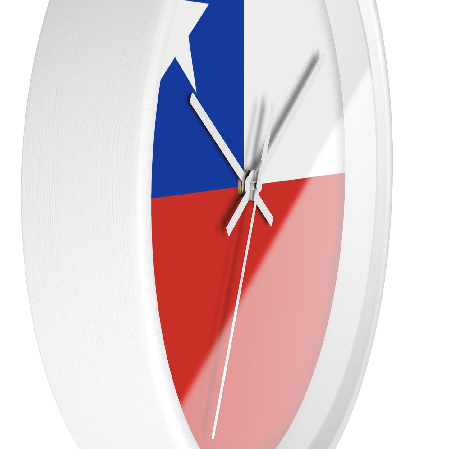 Chilean Flag Wall Clock - Stylish Timepiece for Home Decor - Perfect Gift