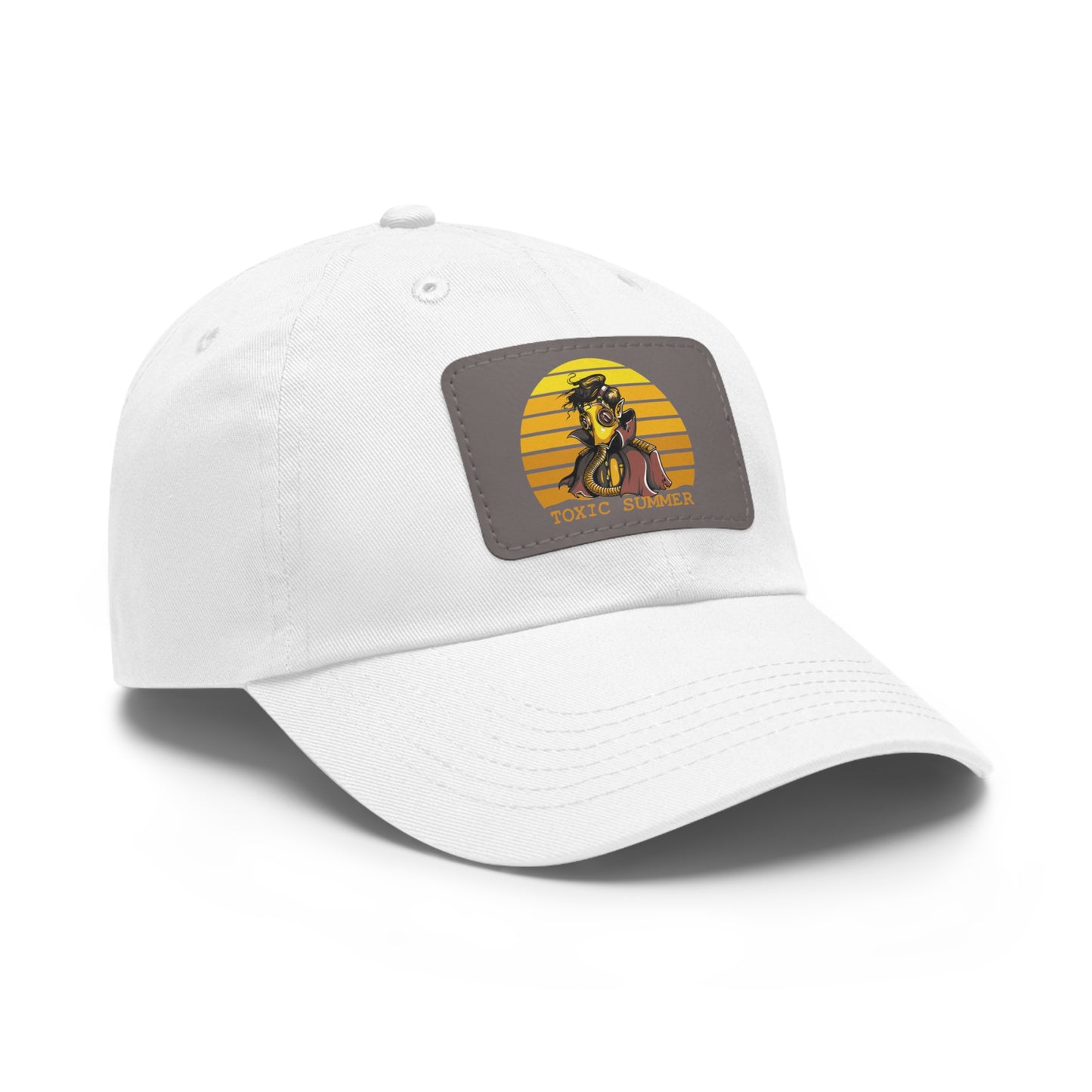Toxic Summer Unisex Hat with Leather Patch - Cap for Summer Vibes