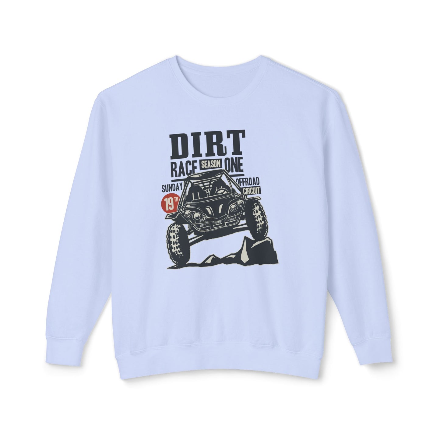 Men's Sweatshirt Dirt Race Season One - for Racing Fans