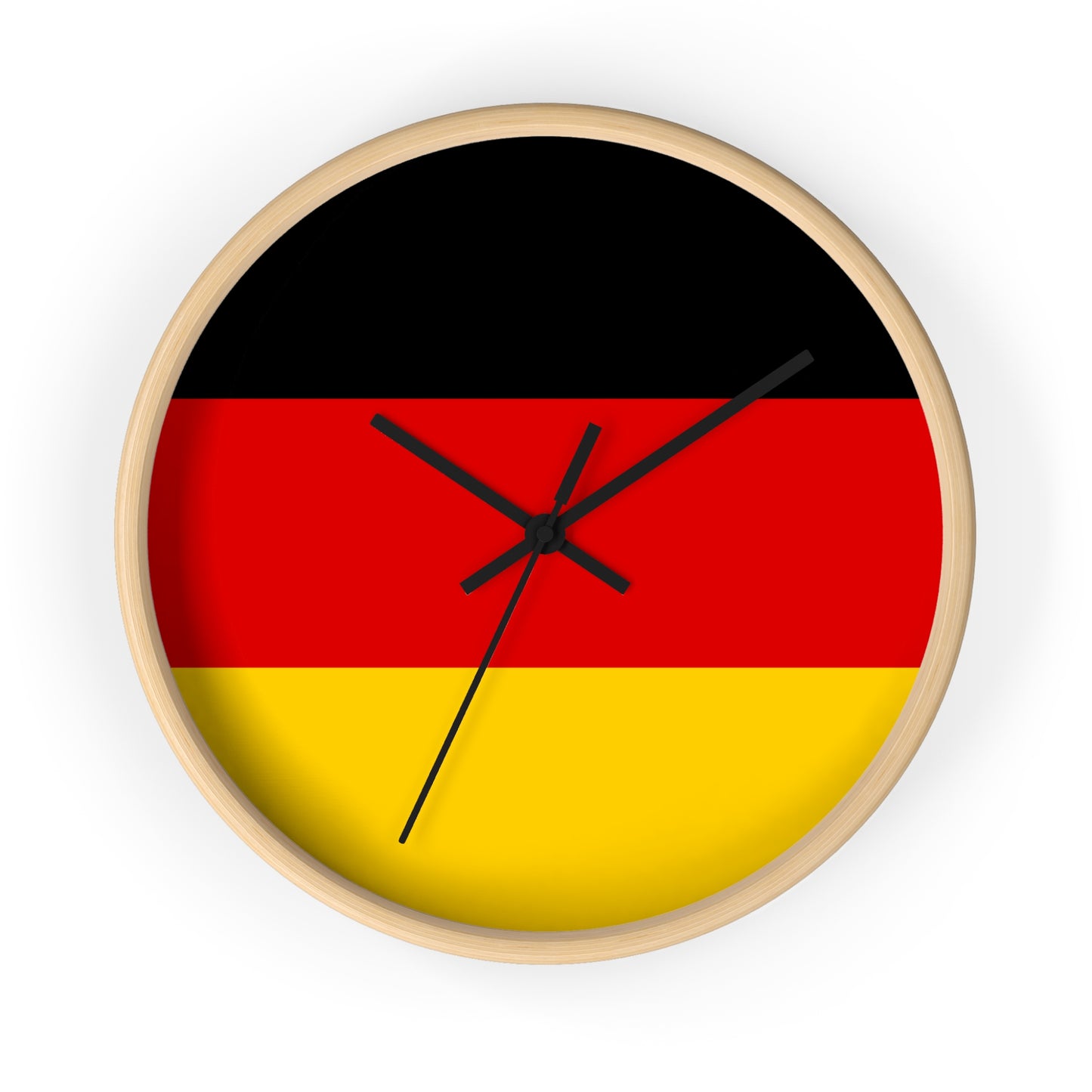 German Flag Wall Clock - Unique Timepiece for Home Decor