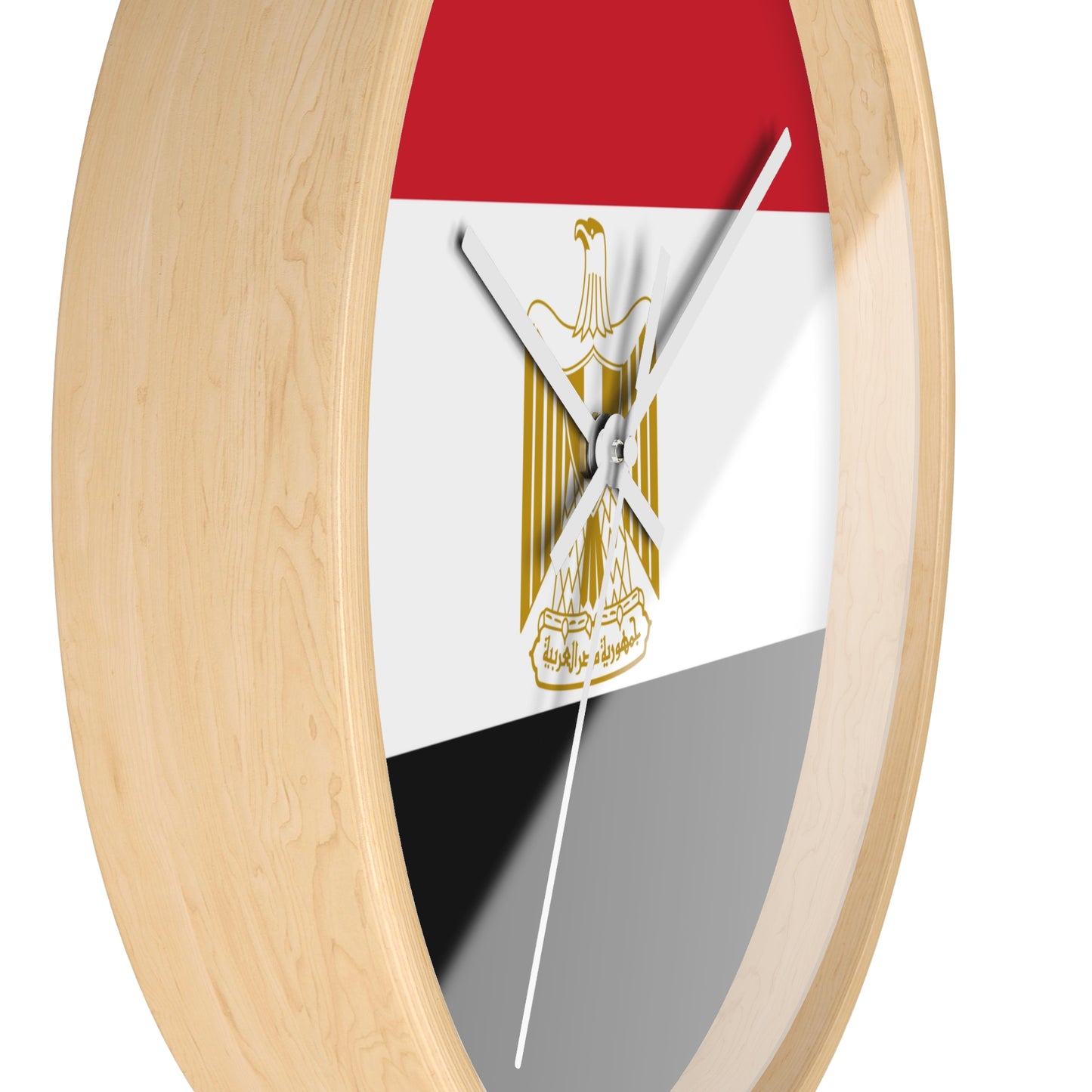 Egyptian Flag Wall Clock - Stylish Home Decor for National Holidays