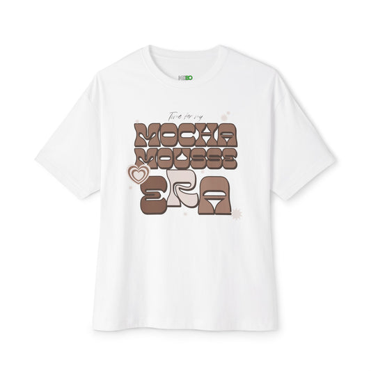 Mocha Mouse Era Women's Oversized Tee – Trendy and Comfortable Streetwear