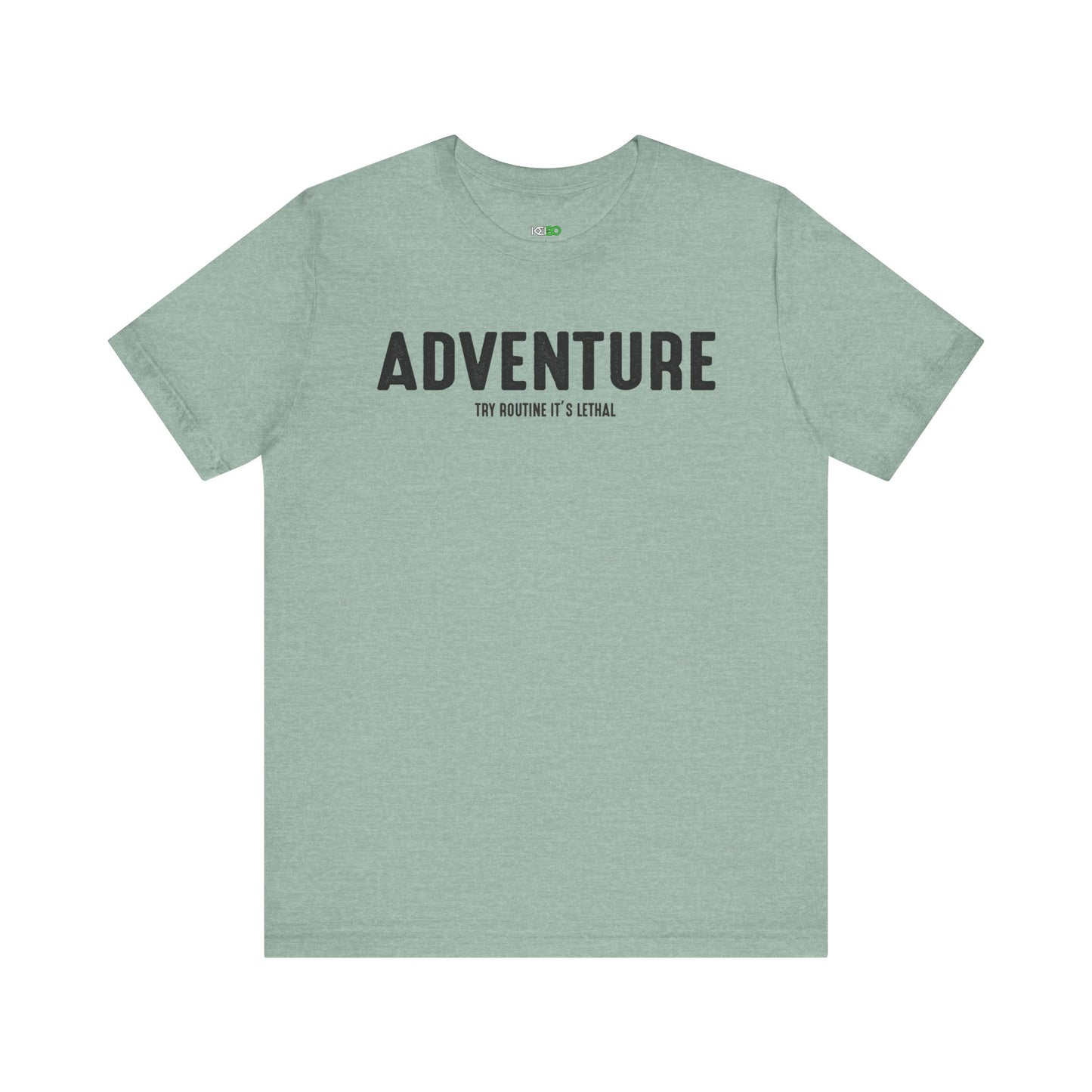 Adventure Men's Jersey Tee - Bold Quotes for Outdoor Explorers