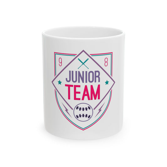 Personalized Baseball Ceramic Mug - Perfect Gift for Young Athletes