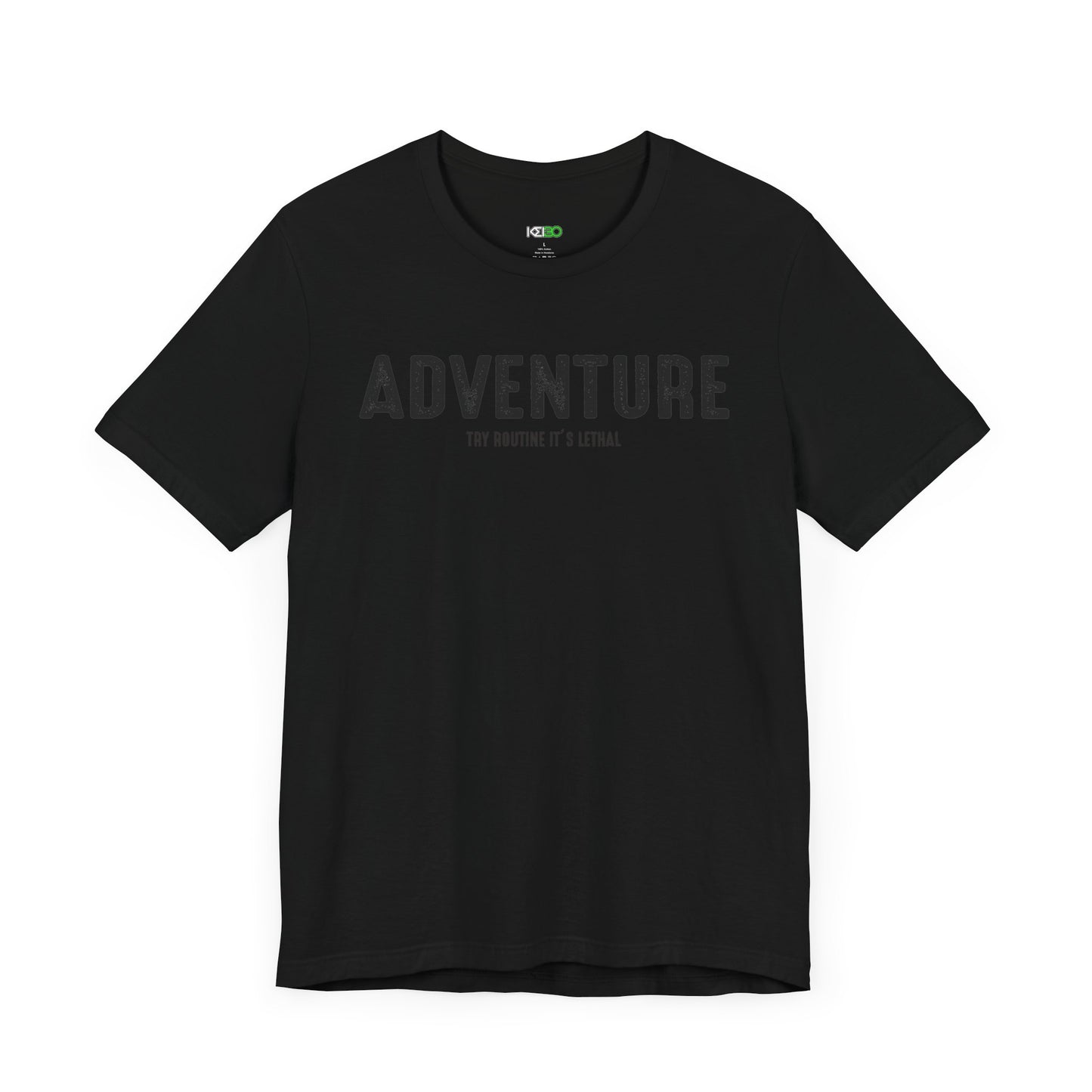 Adventure Men's Jersey Tee - Bold Quotes for Outdoor Explorers