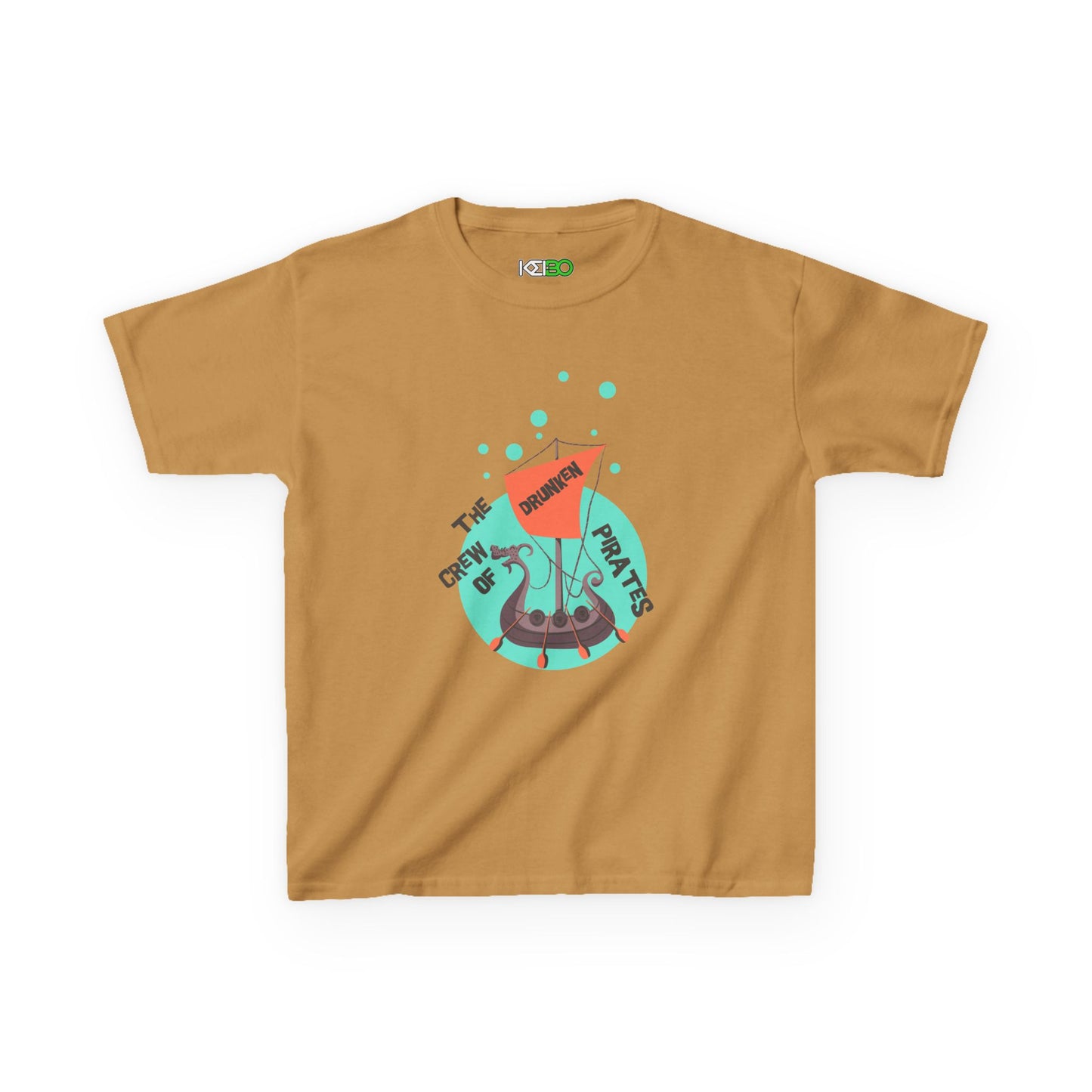Kids T-shirt for Girls Pirate Adventure - Perfect for Young Explorers!