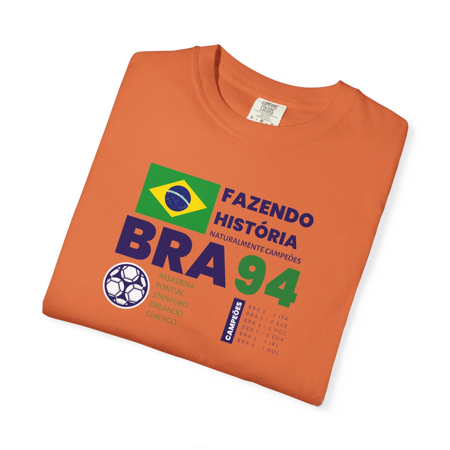 Vintage Brazil 94 Unisex T-Shirt Soccer Fans