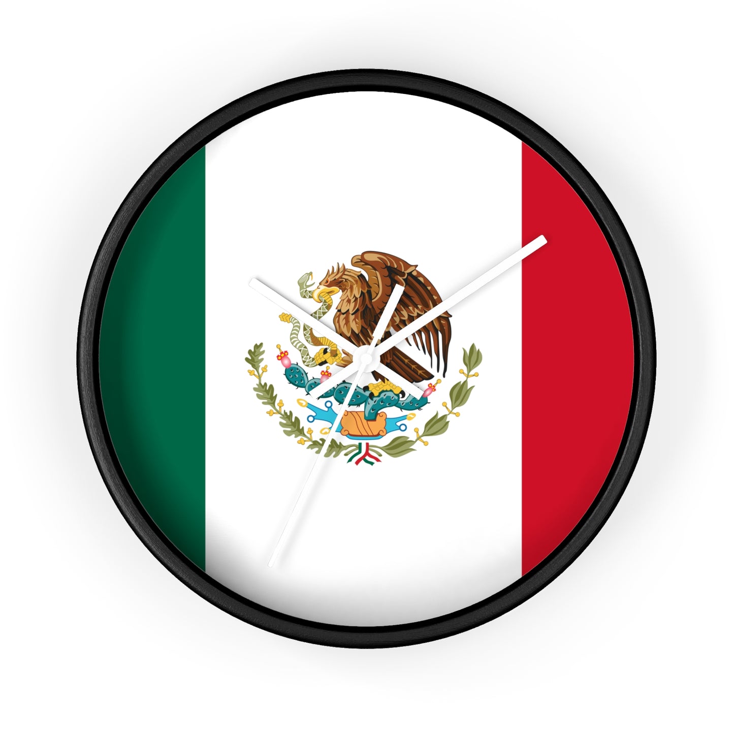 Mexican Flag Wall Clock - Celebrate Heritage and Time
