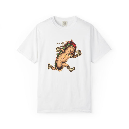 Unisex Funny Taco Running T-Shirt