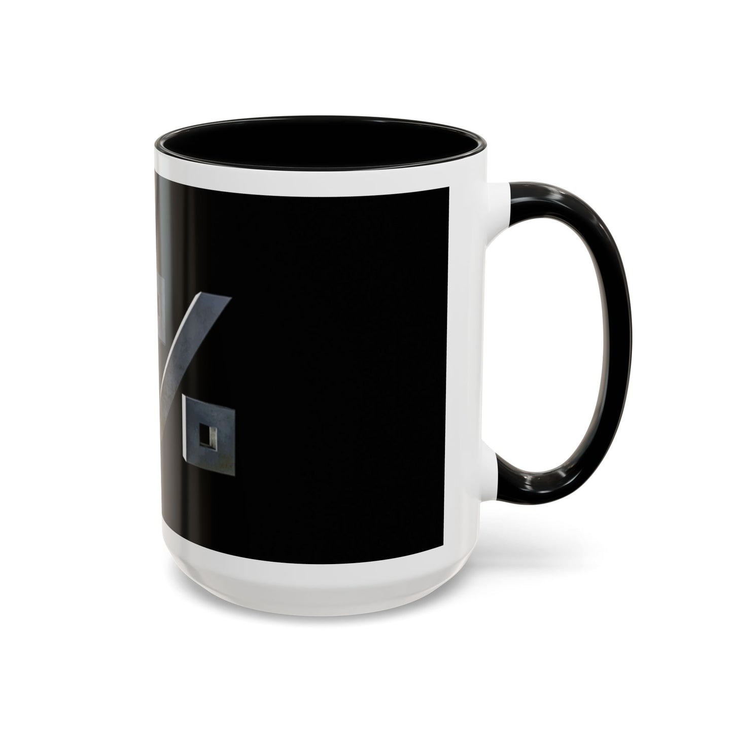 Bold Message Accent Coffee Mug -11/15oz, for Daily Motivation and Unique Gifting