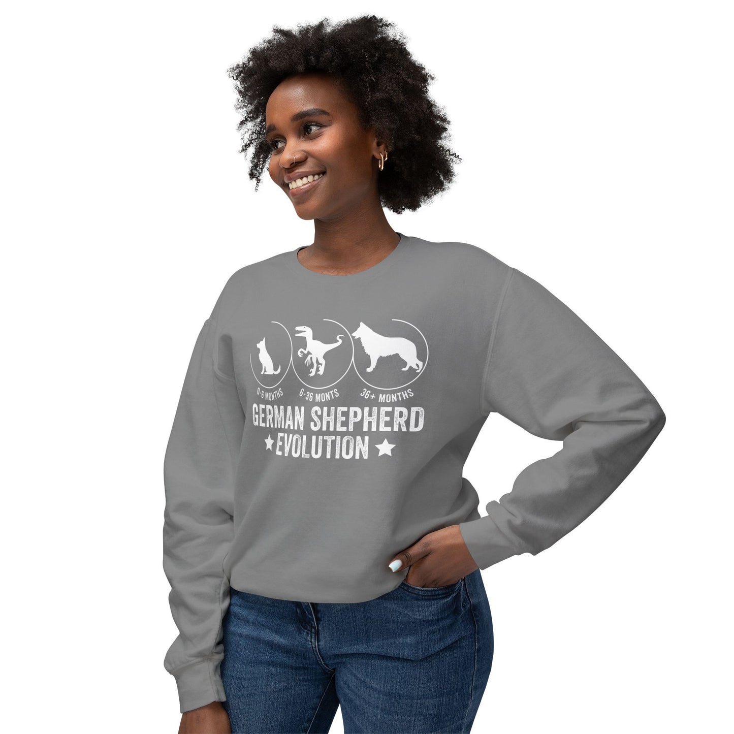 Men's German Shepherd Dog Lover Sweatshirt
