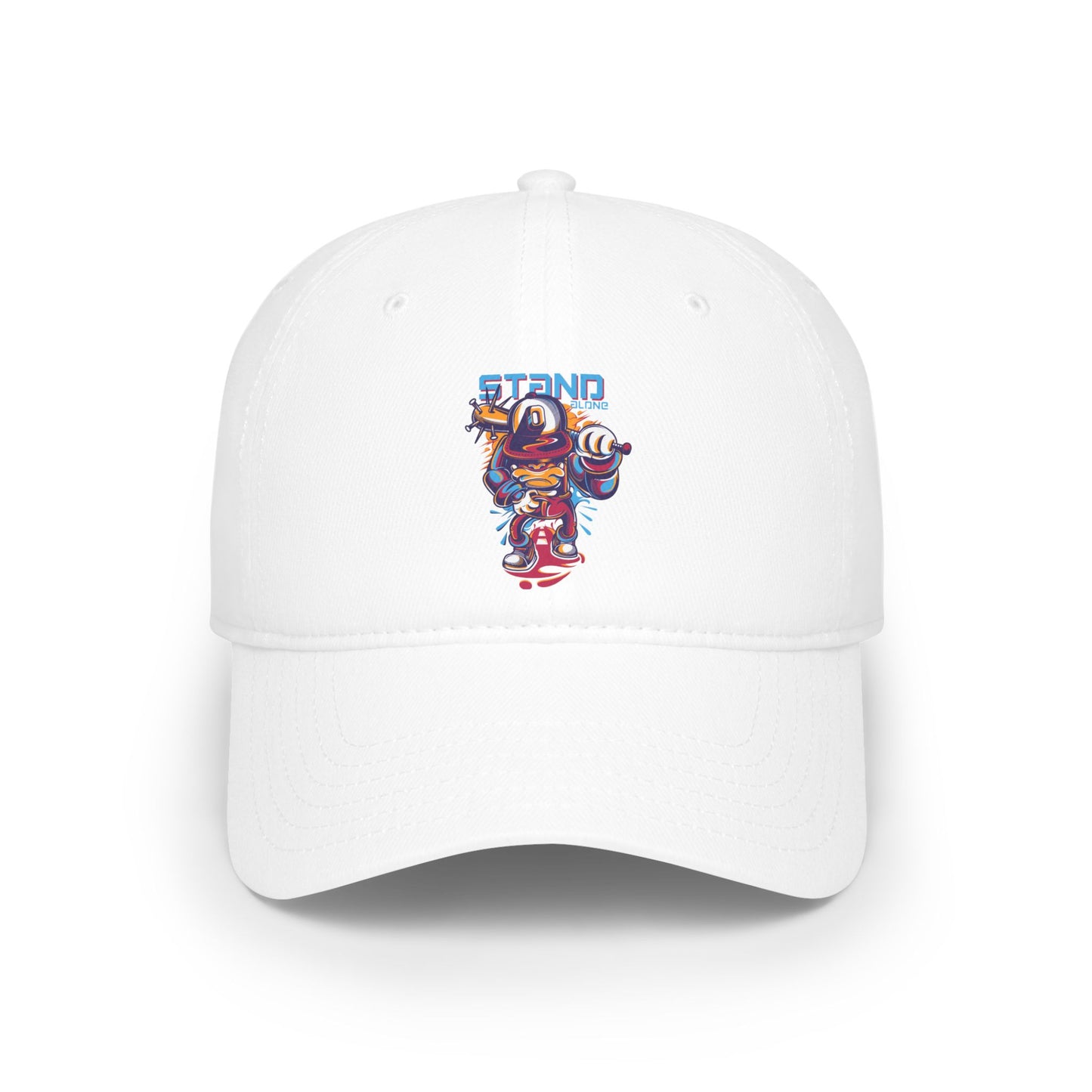 Stand Strong Low Profile Baseball Cap - Red