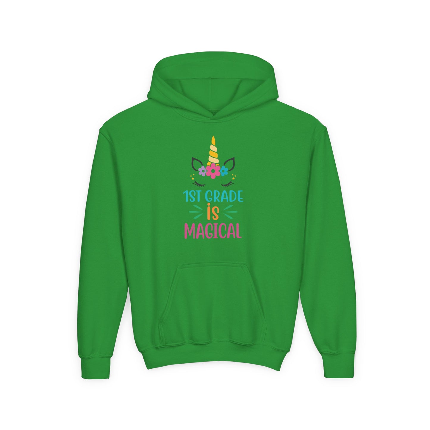 Magical Unicorn 1st Grade Youth Hoodie