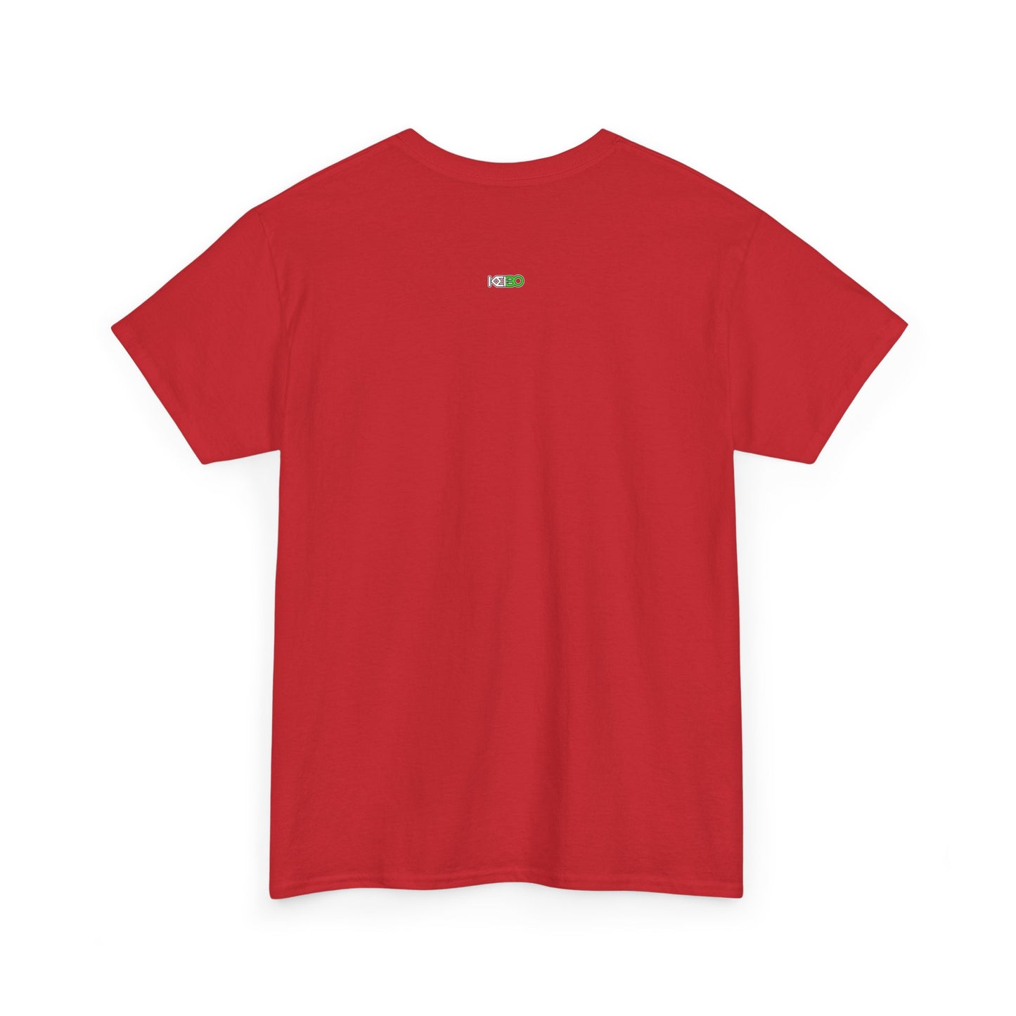 Funky Graphic Unisex Heavy Cotton Tee - Bold Art Design for Casual Style