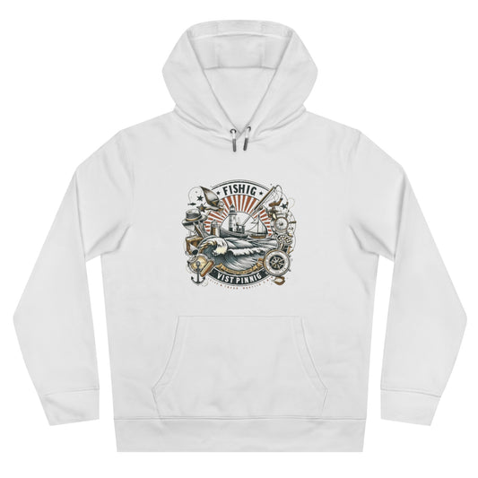 Fishing Hooded Sweatshirt - Nautical Adventure and Fishing