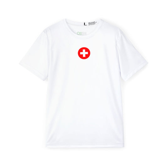 Swiss Sports Jersey Switzerland Flag - Precision, Passion, Excellence
