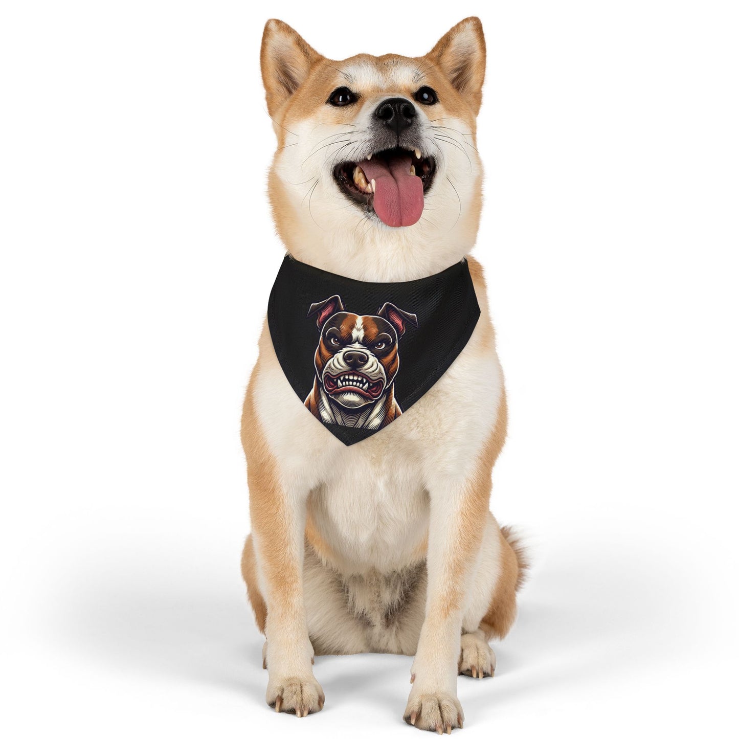 Pit Bull Bandana Collar for Dogs | Stylish Animal Accessory