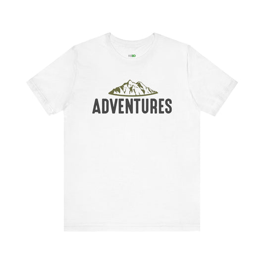 Adventures Men's Jersey Tee - Explore & Learn Outdoor T-Shirt