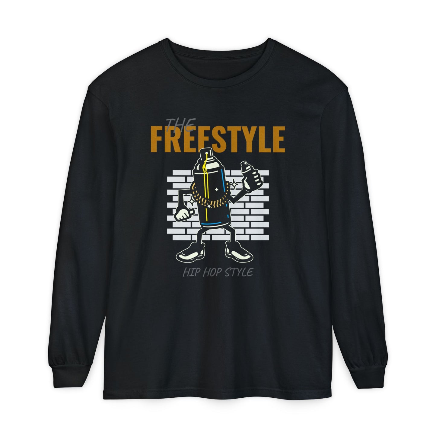 Men's Hip Hop Style Long Sleeve The Freestyle