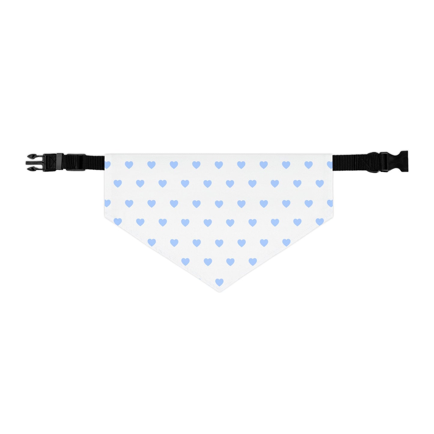 Love Heart Pattern Pet Bandana Collar for Dogs